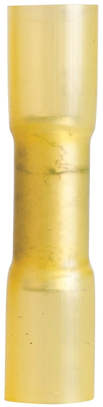 GB Xtreme AMT-126 Butt Splice Connector, 600 V, 12 to 10 AWG Wire, Yellow