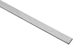 Stanley Hardware 4200BC Series N247-015 Flat Bar, 1/2 in W, 72 in L, 1/8 in Thick, Aluminum, Mill