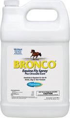 Farnam Bronco 100502327 Fly Spray, Liquid, Clear, Citronella, 1 gal Bottle
