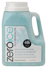 HJ Zero Ice 9594 Ice and Snow Melter, Aqua Tinted Crystal, Granular, White, 12 lb Jug