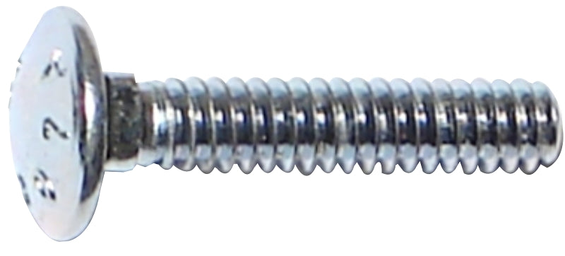 Midwest Fastener 53646 Carriage Bolt, 5/8-11 Thread, 12 in OAL, Galvanized