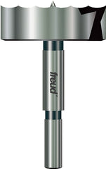 Freud Precision Shear PB-016 Forstner Bit, 2-1/8 in Dia, 3-1/2 in OAL, 3/8 in Dia Shank