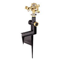 Landscapers Select DY606-719 Lawn Sprinkler, Female, Round, Brass