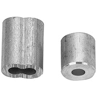 Campbell B7675414 Cable Ferrule and Stop Set, 3/32 in Dia Cable, Aluminum
