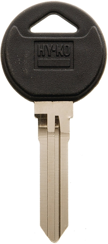 Hy-Ko 12005MZ13 Automotive Key Blank, Brass/Plastic, Nickel, For: Mazda Vehicle Locks