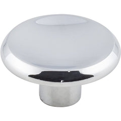KasaWare K063PC-4 Cabinet Knob, 1-3/16 in Projection, Zinc, Polished Chrome, 4/PK