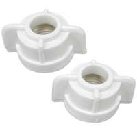 ProSource 24306 Faucet Coupling Nut, White