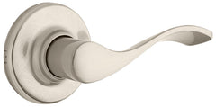 Weiser Elements Belmont Series 9GLC1010-017 Passage Lever, Levers Lock, Satin Nickel, Residential, Universal Hand