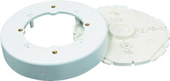 Wiremold NMW NMW4 Fixture Box, 4 in D, 1 -Gang, Plastic, White