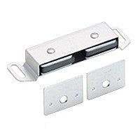 Amerock BP33772AL Magnetic Catch, 3-1/2 in L x 1 in W Catches, Aluminum