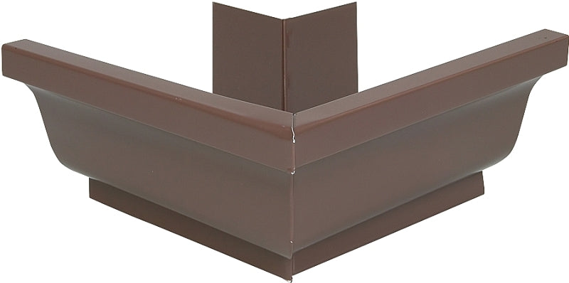 Amerimax 2520219 Gutter Miter, Aluminum, Brown