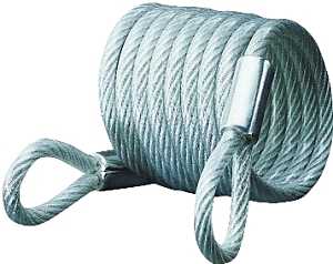 65D SELFCOIL LOCK CABLE1/4X6FT