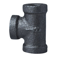 ProSource B130 6 Pipe Tee, 1/8 in, Threaded, Iron, 40 Schedule, 300 psi Pressure
