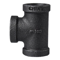 ProSource B130 10 Pipe Tee, 3/8 in, Threaded, Iron, 40 Schedule, 300 psi Pressure
