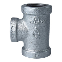ProSource 11A-1/2G Pipe Tee, 1/2 in, FIPT, Steel, 40 Schedule, 300 psi Pressure