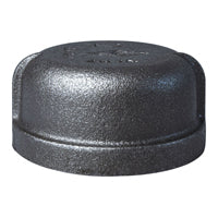 ProSource 18-2B Pipe Cap, 2 in, FIP, Iron, 40 Schedule, 300 psi Pressure