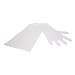 Ideal 3106 Gloves, Polyethylene Fiber, Clear