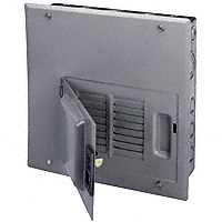 GE PowerMark Gold TLM Series TLM812FCUDP Load Center, 125 A, 8-Space, 16-Circuit, Main Lug, NEMA 1 Enclosure, Flush