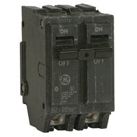 GE THQL2130 Feeder Circuit Breaker, Type THQL, 30 A, 2-Pole, 120/240 V, Non-Interchangeable Trip, Plug