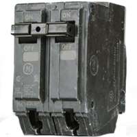 GE THQL2140 Feeder Circuit Breaker, Type THQL, 40 A, 2-Pole, 120/240 V, Non-Interchangeable Trip, Plug