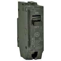 GE THQL1115 Feeder Circuit Breaker, Type THQL, 15 A, 1-Pole, 120/240 V, Non-Interchangeable Trip, Plug