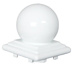 DPC-B-0W WHITE BALL POST CAP