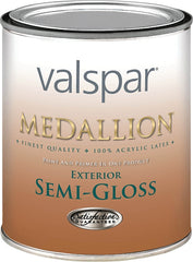 Medallion 4300 Latex Paint, 1 qt, 400 sq-ft/gal, White