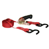 Keeper 85513 Tie-Down, 1 in W, 13 ft L, Nylon, Orange, 400 lb, S-Hook End Fitting
