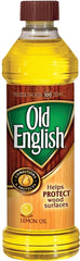 OLD ENGLISH 6233875143 Furniture Polish, 16 oz Bottle, Yellow, Liquid, Characteristic