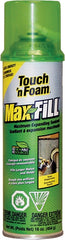 Touch 'n Foam Max Fill 7565000129 Triple Expanding Sealant, Amber, 16 oz Aerosol Can