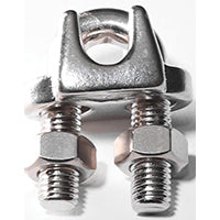Baron 260-7/8 Wire Rope Clip, 7/8 in Max Bundle Dia, Iron