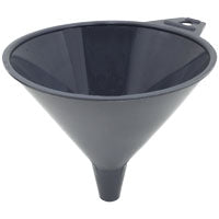 FloTool 05015 Medium Funnel, 1 pt, HDPE, Charcoal, 6-1/2 in H