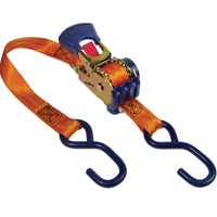 Keeper 05561 Tie-Down, 1 in W, 6 ft L, Polyester, Orange, 500 lb, S-Hook End Fitting