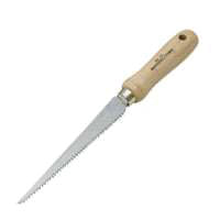 Marshalltown 22 Drywall Utility Saw, 6 in L Blade, 8 TPI, Semi-Contour Handle, Hardwood Handle