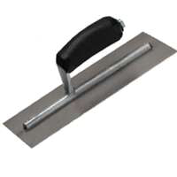 Marshalltown 912 Drywall Trowel, 4-1/2 in W Blade, 11 in L Blade, Steel Blade, Plastic Handle