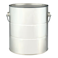 Valspar 60689 Lined Empty Paint Can, 1 gal, Metal, Chrome