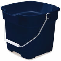 Rubbermaid Roughneck FG296400ROYBL Utility Bucket, 12 qt, Polypropylene, Royal Blue