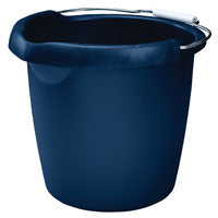 Rubbermaid Roughneck FG296900ROYBL Utility Bucket, 15 qt, Polypropylene, Royal Blue