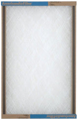 AAF 112241 Panel Filter, 24 in L, 12 in W, Chipboard Frame