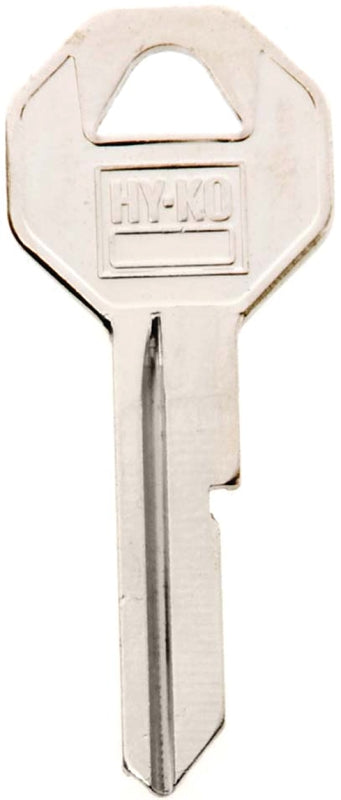 Hy-Ko 11010B10 Key Blank, Brass, Nickel