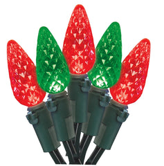 Hometown Holidays W11N0466 Outdoor Christmas Lights, LED, 70 Lamps, Red/Green, 4 x 4 x 4 in