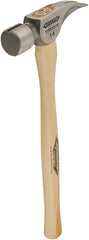 Stiletto TiBone Series TI14MS Framing Hammer, 14 oz Head, Straight Claw, Milled Head, Titanium Head