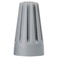 Gardner Bender WireGard GB-1 Series 19-001 Wire Connector, Gray, 22 to 16 AWG Wire, Steel Contact, 14/CD