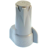 Gardner Bender Hex-Lok 25-2H2 Wire Connector, 14 to 6 AWG Wire, Copper Contact, Thermoplastic Housing Material, Gray