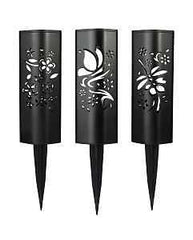 CUT-OUT BOLLARD LIGHT SOLAR