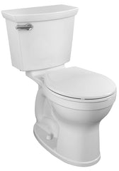 American Standard Champion 4 Series 747BA07SC.020 Flush Toilet, Round Bowl, 1.28 gpf Flush, 12 in Rough-In, White