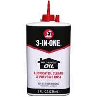 3-In-One 10038 Multi-Purpose Drip Oil, 8 oz Bottle, Liquid