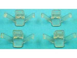 Prime-Line L5624 Window Screen Retainer Clip, Plastic, Clear