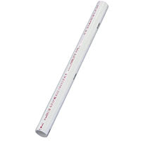 Charlotte Pipe PVC 07400 0200 Cut Pipe, 4 in, 2 ft L, SCH 40 Schedule, PVC, White