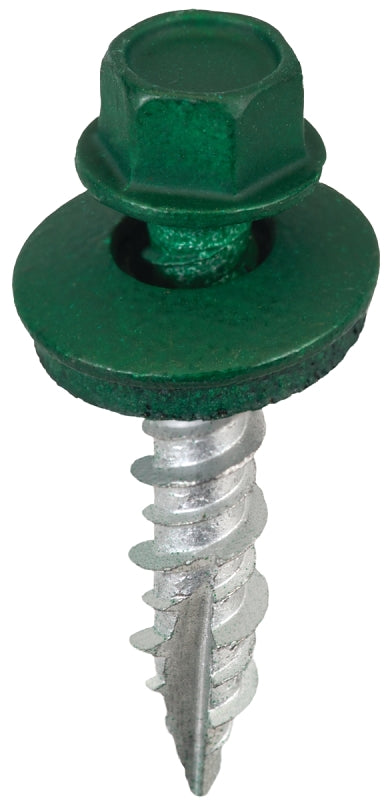 Acorn International SW-MW1FG250 Screw, #9 Thread, High-Low, Twin Lead Thread, Hex Drive, Self-Tapping, Type 17 Point